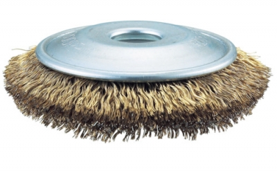 日本中山 TRUSCO  GBB-85AC空气工具用贝塞尔刷Φ85黄铜镀金线径0.27