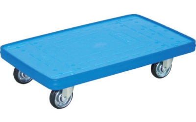 日本中山 TRUSCO MKP-165-B MKP树脂底盘车716×436蓝色