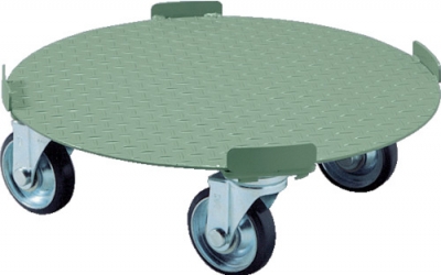 日本中山 TRUSCO RB-300日元型台车4点导轨型荷重300kg台寸Φ６１０