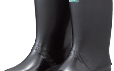 日本中山 TRUSCO MKN-24.5网状轻半长靴24.5cm