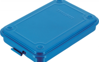 日本中山 TRUSCO T-15行李箱型工具箱154X105X29蓝色