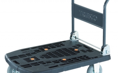 日本中山 TRUSCO  MPK-906AR-BK树脂底车Cartio大折叠式把手900X600空气入黑