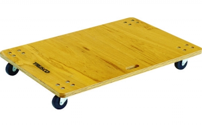 日本中山 TRUSCO  PC-6600G合板平板车普蒂戈900X600橡胶车