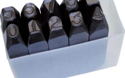 日本中山 TRUSCO SSKB-130逆数字刻印组13mm