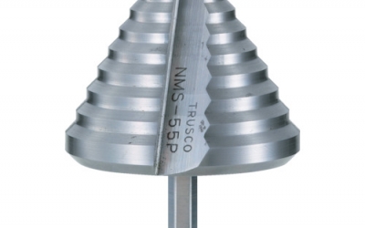 日本中山 TRUSCO  NMS-55P六角轴承脂肪用步进钻头2片刃45～55mm