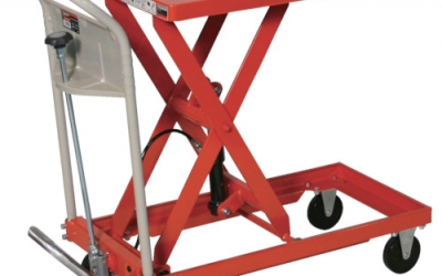 日本中山 TRUSCO  HLFS 150手动反冲器150kg 400X720橙色