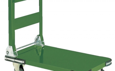 日本中山 TRUSCO SHOO-3钢铁搬运车折叠式800X450Φ一百冲床的汽车