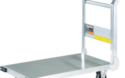 日本中山 TRUSCO SHOS-3不锈钢钢板搬运车固定式800X450