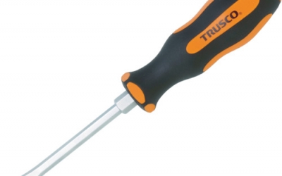 日本中山 TRUSCO TKD-3-150贯通螺丝刀（含磁铁）（ NO.3X150mm）