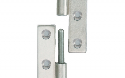 日本中山 TRUSCO TKN-50CR不锈钢插拔铰链右用全长50mm