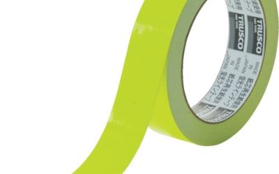 日本中山 TRUSCO TLK 250Y荧光线胶带25mmx10m黄色