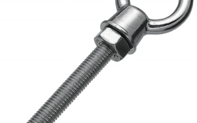 日本中山 TRUSCO TLK 6M60K型长眼螺栓不锈钢M6mm（1个=1袋）