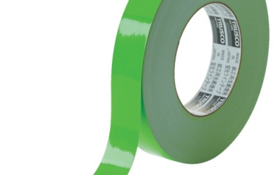 日本中山 TRUSCO TLK 2533 GN荧光线胶带25mmx33m绿色