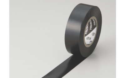 日本中山 TRUSCO TM1910BK-1P脱铅塑料胶带19X10m黑色1卷