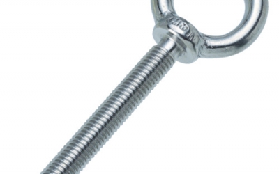 日本中山 TRUSCO TLTFT-10M不锈钢带帽檐的长眼螺栓锻造M10（1个=1袋）