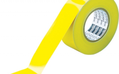 日本中山 TRUSCO TLTS-50EY线带垃圾零型宽50mm×长度50m黄色