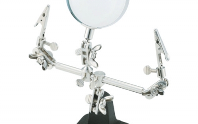 日本中山 TRUSCO  TL-CS 65台灯带放大镜