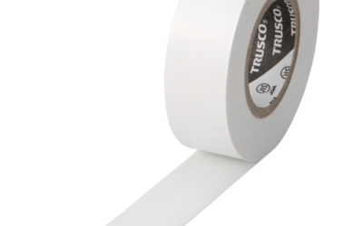 日本中山 TRUSCO TM1910W-1P脱铅塑料胶带19X10m白1卷