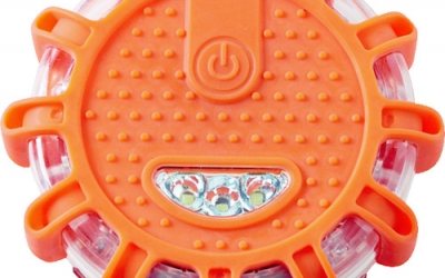 日本中山 TRUSCO TLWL-R　電池式ＬＥＤ警告灯　赤色