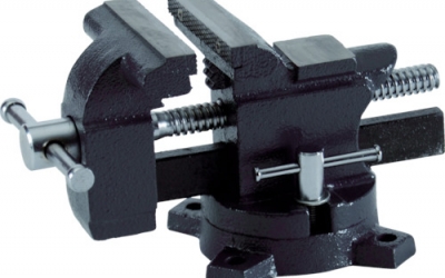 日本中山 TRUSCO TLV-100转台支架（角筒轴）轻作业用100mm