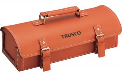 日本中山 TRUSCO TLY-350　革製工具箱　山型