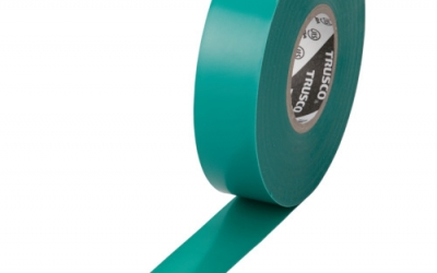 日本中山 TRUSCO  TM 1920 GN-1P脱铅塑料胶带19X20m绿色1卷