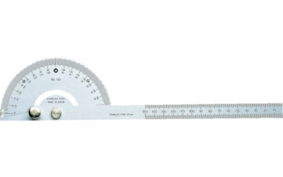 日本中山 TRUSCO 101专业拖拉机银制完成竿全长304mm