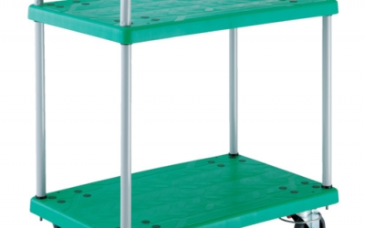 日本中山 TRUSCO TEC-704JKRS-4 树脂底车格兰卡单袖2段带4轮活塞