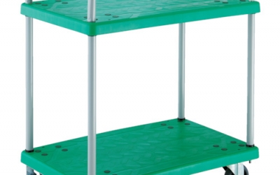 日本中山 TRUSCO TEC-8001 JKRS-4 树脂底车格兰卡折叠榻榻米带4轮护罩