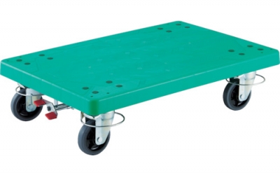 日本中山 TRUSCO TEC-915 JRS-4格兰卡平板车4轮自由护发车