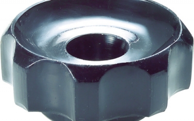 日本中山 TRUSCO TECKN40-M8贯通旋钮螺母Φ４０　Ｍ８