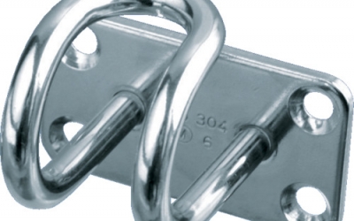 日本中山 TRUSCO TECH-6不锈钢丝盘挂钩6mm（1个=1袋）