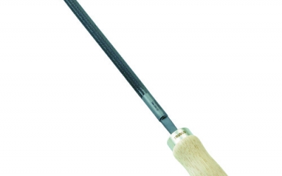 日本中山 TRUSCO TMA 200-02-S铁工用锉刀带木柄丸中目刃长200