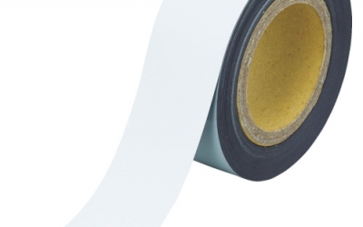 日本中山 TRUSCO TMGH-1001SV  磁铁反射片银色100mmX10m