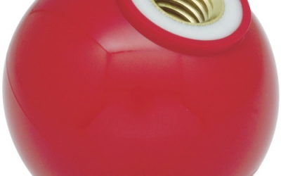 日本中山 TRUSCO TEC32-10R 树脂制握珠金属配件红色32XM10mm（20个装）