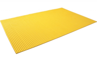 日本中山 TRUSCO TNC-1218Y波纹垫120X1800mm黄色
