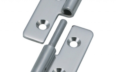 日本中山 TRUSCO TNH-40CL不锈钢插拔铰链左用全长40mm