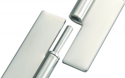 日本中山 TRUSCO TNH-50CR不锈钢重量用插拔铰链全长50mm右用（1组=1袋）