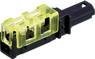 日本中山 TRUSCO T-NDC-2420压接式中继连接器φ2.1（10个装）