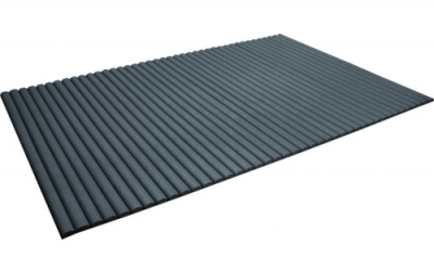 日本中山 TRUSCO TNC-66090BK波纹垫600X900mm黑色