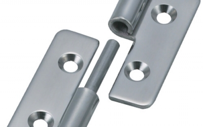 日本中山 TRUSCO TNH-40CR不锈钢插拔铰链右用全长40mm