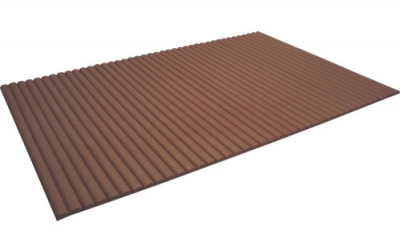 日本中山 TRUSCO TNC-66090BR波纹垫600X900mm棕色