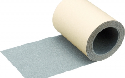 日本中山 TRUSCO TNS 15010（Y）室外防滑带150mmX10m黄色