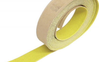 日本中山 TRUSCO TNS 25（Y）室外防滑带25mmX5m黄色