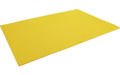 日本中山 TRUSCO TNS 66090NT-Y波纹垫附有纤细粘着600X900mm黄色