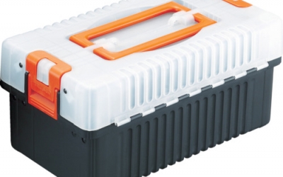 日本中山 TRUSCO TP-40-W2段式保险杠盒白色