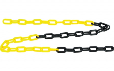 日本中山 TRUSCO TPCB6-2YB塑料链黄-黑6MMX2M