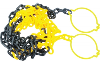 日本中山 TRUSCO TPCC6-3YB塑料链（带玉米环）黄-黑6MMX3M