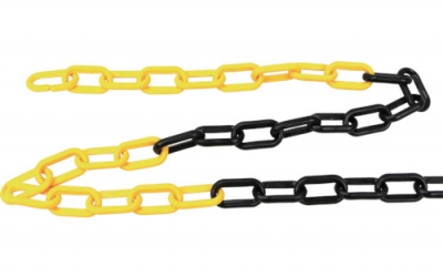 日本中山 TRUSCO TPCB8-3YB塑料链黄-黑8MMX3M