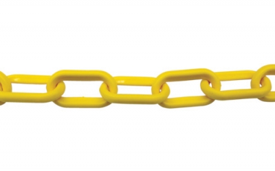 日本中山 TRUSCO TPCB8-6Y塑料链黄色8MMX6M